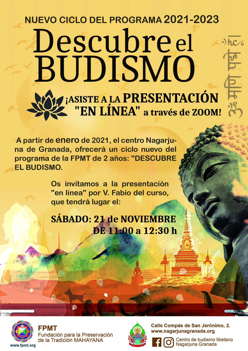 Descubre el Budismo. Nagarjuna Granada