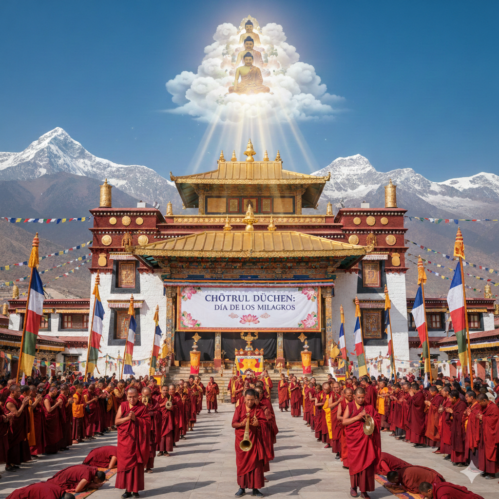 Chotrul Duchen. Día de Los Milagros